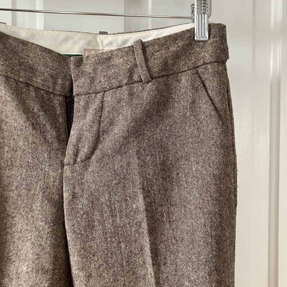 Women’s Banana Republic Brown wool blend Pants - Picture 3 of 5